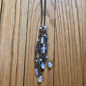 Stunning drop necklace